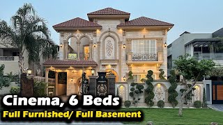 Fully Furnished 1 Kanal Very Beautiful Spanish House With Full Basement, Cinema | DHA Phase 5