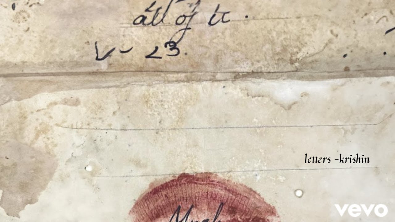 Guarda Letters - krishin (official music video) su YouTube Guarda Letters - krishin (official music video) su YouTube