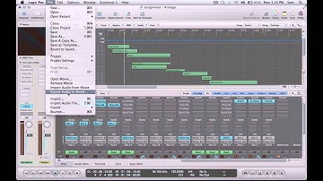 How To: Export a Movie with audio from Logic Pro 9
