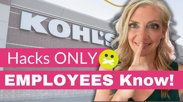 Secrets to Shopping at Kohls THAT Only The Employe...