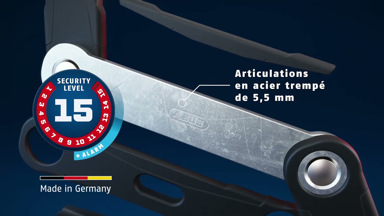 L'antivol U connecté Abus 770A SmartX sur