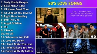 90'S Love Songs ~ Greatest Love Songs