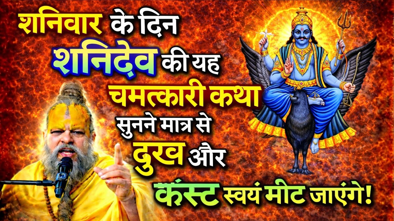 शनिवार के दिन शनिदेव की यह पावन कथा सुन मात्र से, सभी कष्टों का नाश होता हैं ! Premanand ji Maharaj