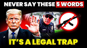 LAWYER: Say THESE 5 WORDS When Cops Ask About Your Gun