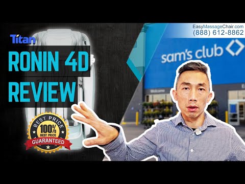 Sam's Club Massage Chair Review - Titan Ronin 4D