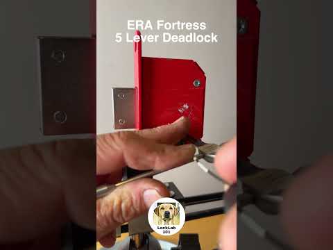 Lock Picking Shorts: ERA Fortress 5 Lever Mortice Deadlock