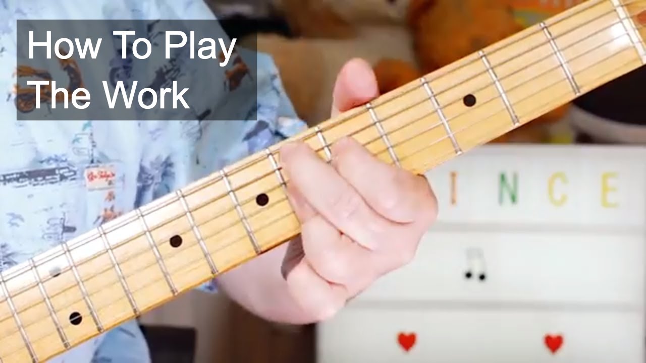 'The Work' Prince Guitar & Bass Lesson