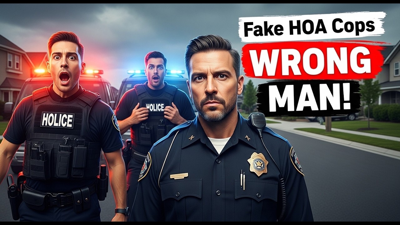 HOA Sent Fake Police to Arrest Me — They Didn’t Know I Was the Real ...