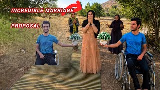 Disabled boy's proposal to homeless girl shocked everyone