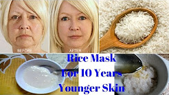 Rice Anti-Aging Face Mask For 10 Years Younger Skin | Japanese Anti-Aging Secret