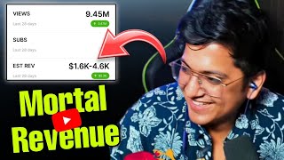 Mortal Check His YT Revenue in Mrbeast Website ✅