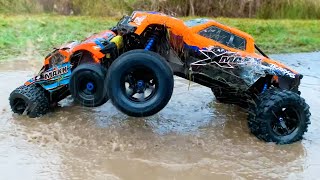 X MAXX &amp; MAXX RC TOYS from TRAXXAS fun playtime in WATER