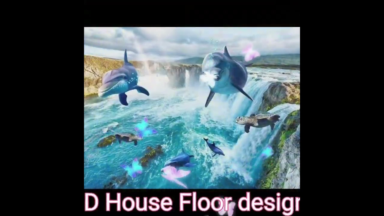 Decorative Floor Borders I Floor Medallions3D Floor Decals I Floor Stickers