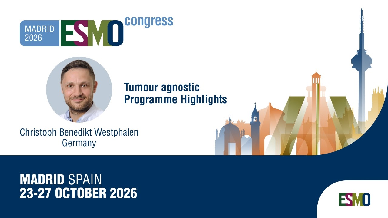 ESMO Congress 2026: Tumour agnostic Track – Programme Highlights - YouTube