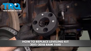 How to Replace Leveling Kit 2011-2018 Ram 1500