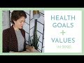 Health goals 2020  why you should consider your core values