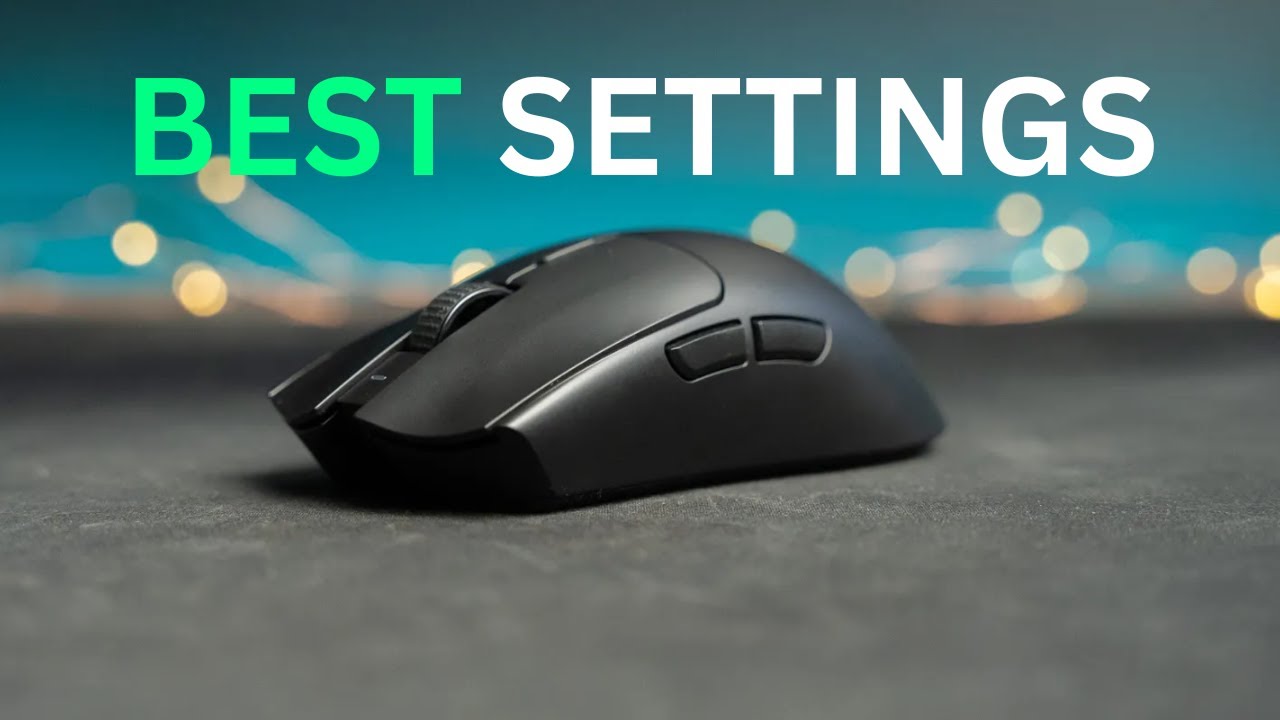 BEST Razer Viper V3 Pro Settings - YouTube