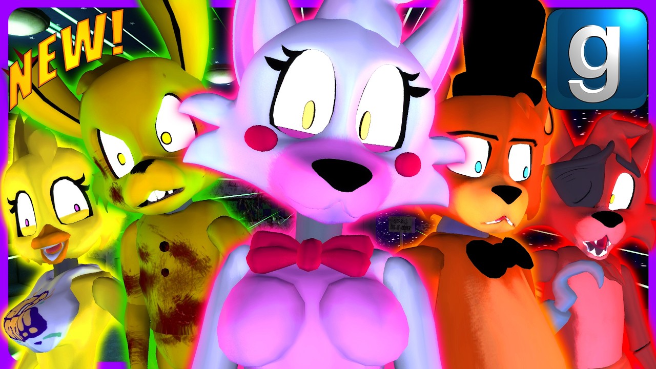 Gmod FNAF | Review | Brand New FNAF Tony Crynight Ragdolls/Playermodels!