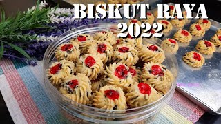 BISKUT RAYA 2022 VIRAL!!!| CHOCOBERRY COOKIES | TIPS KUIH KEKAL CANTIK SEDAP with SUBTITLES