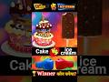 Cake VS Ice Cream 🎂 Full Comparison 🍦#shorts  #cake #icecream