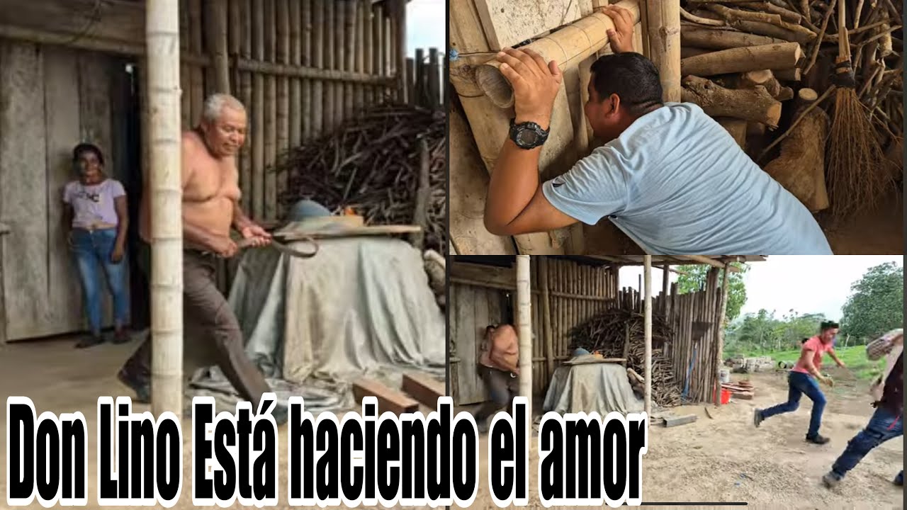 OMG Encontramos A Don Lino Haciendo  chichiflix y Nos Sacó Alas Malas