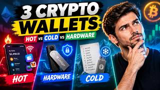 3 Types of Crypto Wallets Explained: Hot, Cold & Hardware