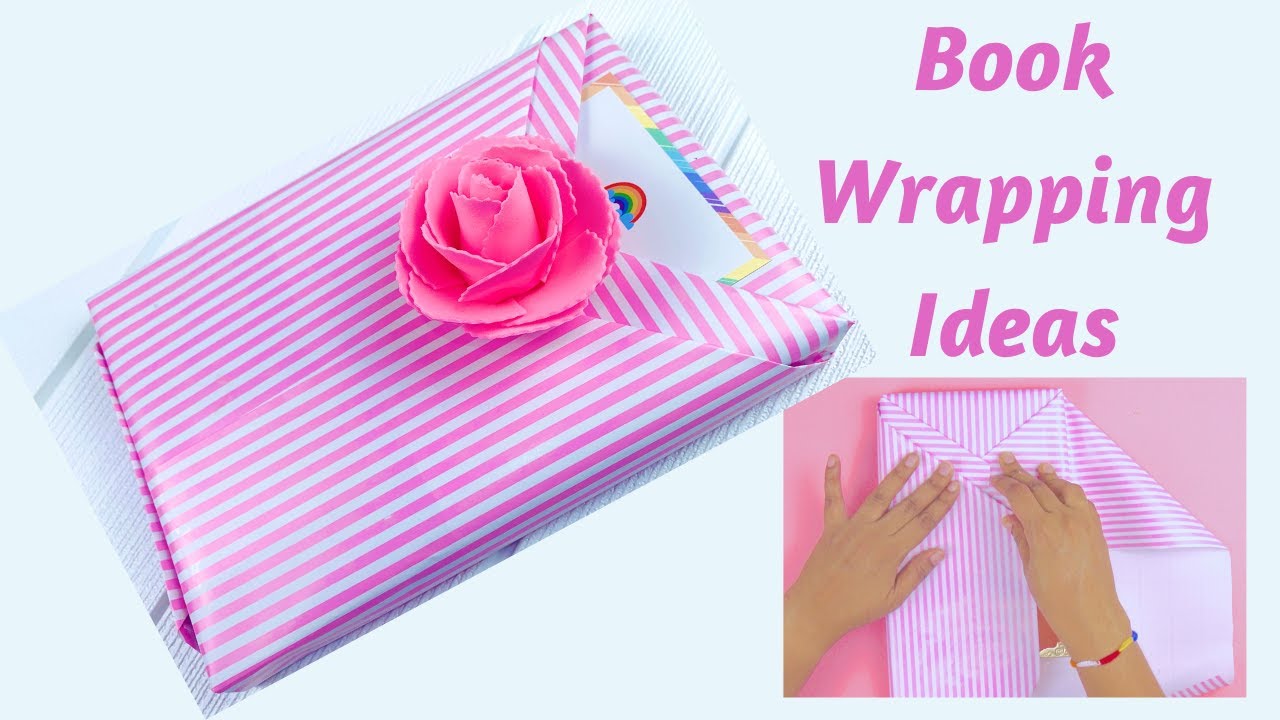 How to Wrap a Book | Book Wrapping Ideas | Gift Wrapping Ideas - YouTube