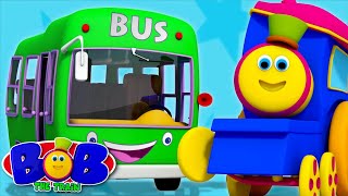Wheels On The Bus | Nursery Rhymes Songs For Kids | Rhymes For Children by Bob The Train