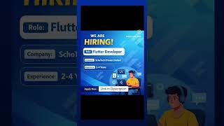 Hiring - Flutter Developer (2-4 years)