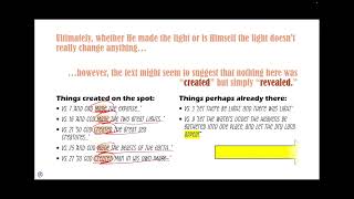 Genesis 1:3 || Verse-by-Verse Video Commentary