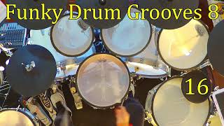Funky Drum Grooves 8 Pattern 16