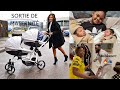 VLOG | SORTIE DE MATERNITE + Premiere Bain De Bebes + Reaction De Graciella + Visite De Deux Famille