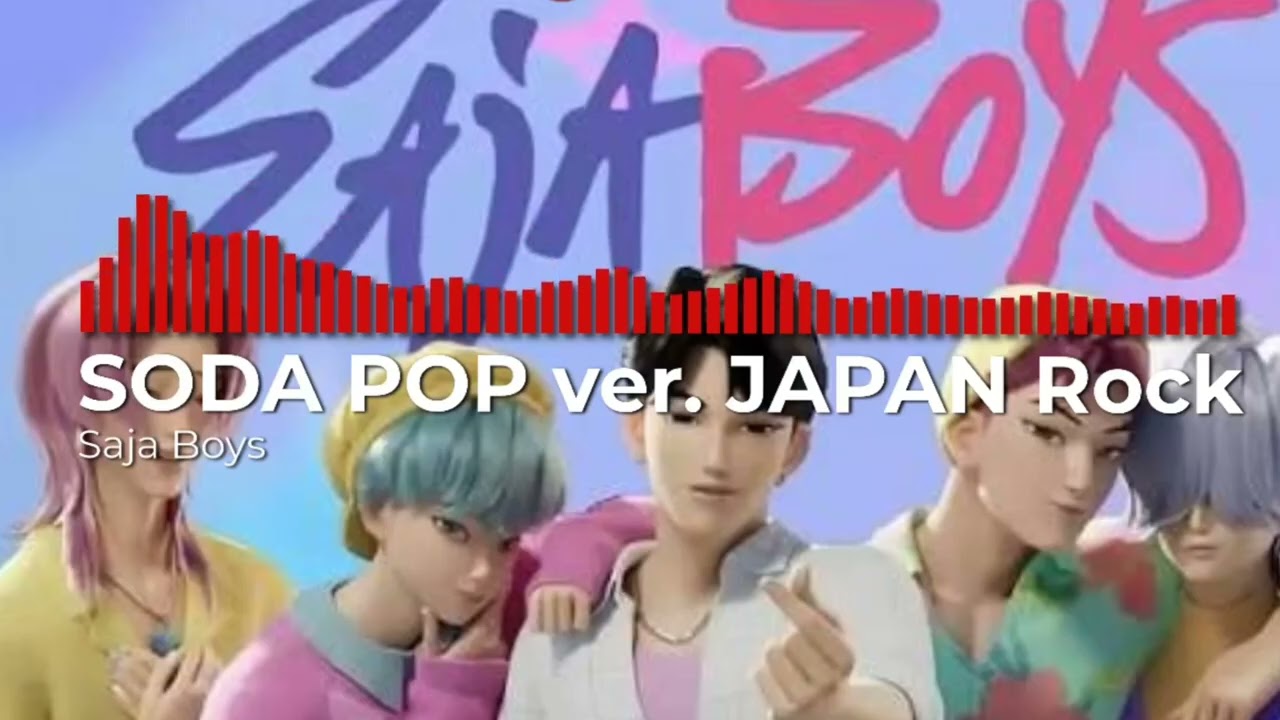 SODA POP Verson Japan Rock | Saja Boys | Kpop Demon Hunters - YouTube