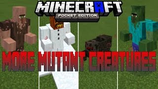 More Mutant Creatures MOD V2.0 / MCPE 0.14.1 screenshot 4