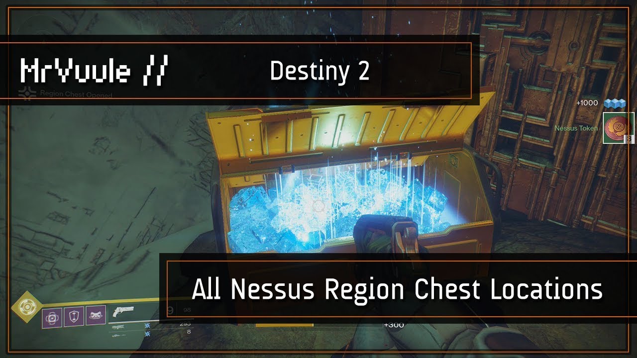 Destiny 2 All Golden Chest Locations (EDZ, Titan, Nessus, IO)