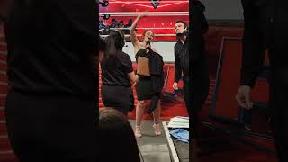 Samantha Irvin Ending Day 1 Monday Night Raw #wwe #wrestling #samanthairvin #shorts