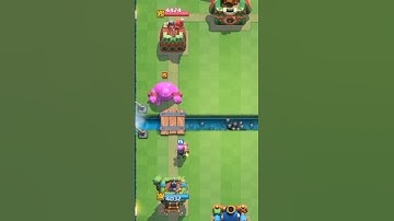 How many shots does the firecracker need to destroy the elixir golem? #clashroyale #firecracker