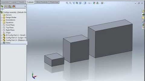 Documenting SolidWorks Part Configurations in a Drawing