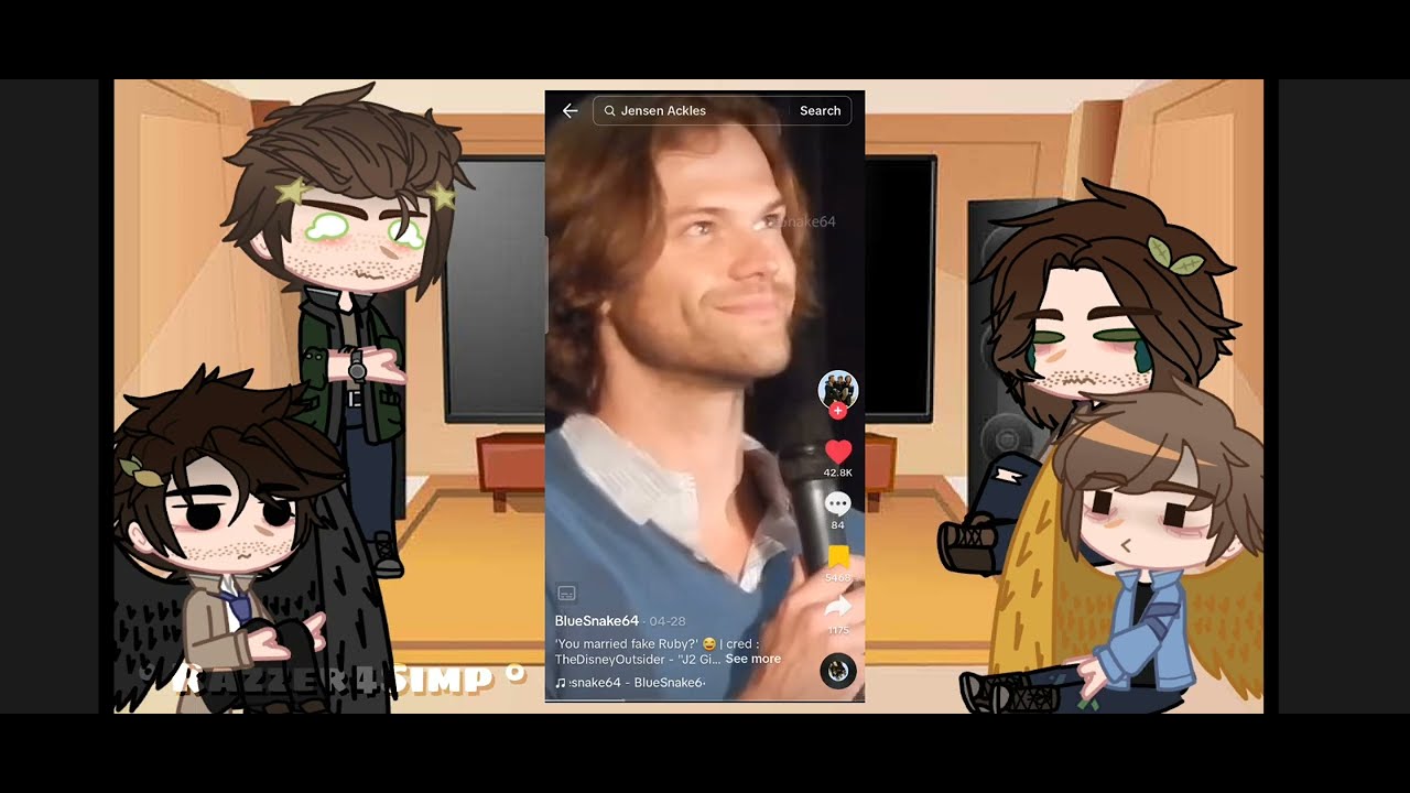 Supernatural react to their actors // 1/2 // Original? // tt: casifers.husband