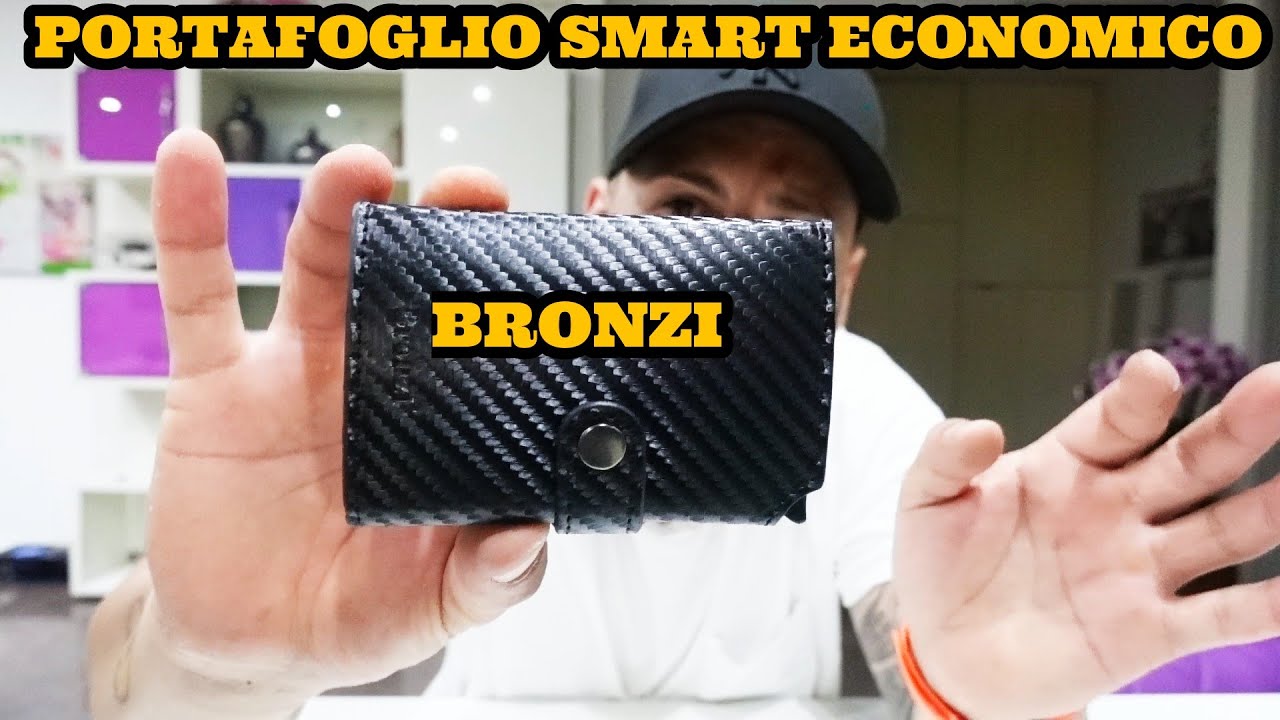 BRONZI IL MIGLIORE PORTAFOGLIO SMART ECONOMICO - YouTube