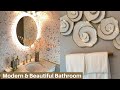 HOW TO MAKEOVER A GLAM BATHROOM // Small Bathroom Decor Ideas // Hauschen Home