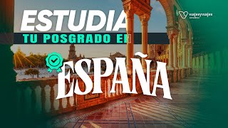 🎓 ¿Quieres Estudiar tu Posgrado en España?🇪🇸 | Webinar con BSBI y Viajes y Viajes Estudios