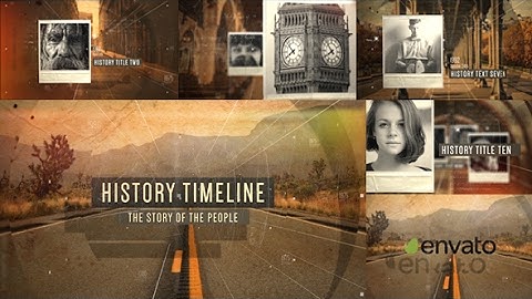 History Timeline Opener | After Effects Template | Openers