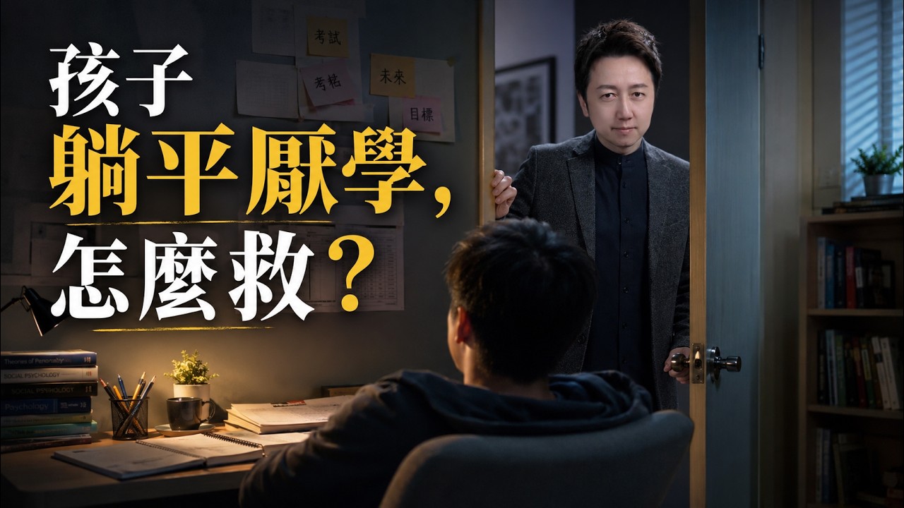 如何挽救孩子的躺平和厭學?#松明 #煩惱 #親子 #婚姻 #育兒 #家庭