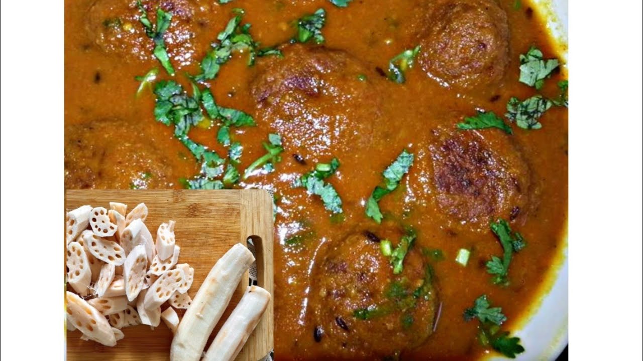 Lotus stem ke kofte ki recipe