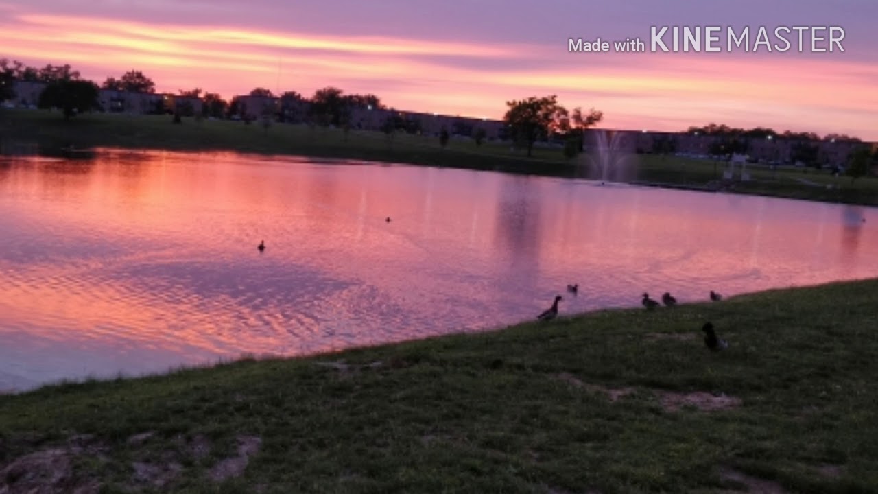 Lakota lake apartment images/ beautiful evening at Lakota lake