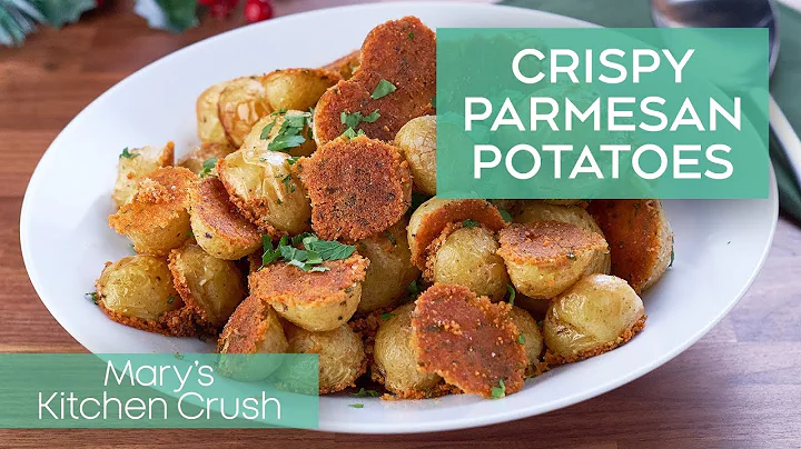 Mary In A Minute: Crispy Parmesan Potatoes (Recipe)