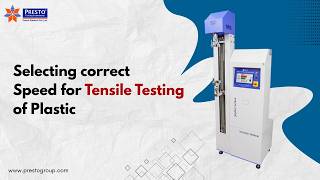 How to Select Correct Speed for Tensile Testing of Plastics? Avoid Wrong Results!