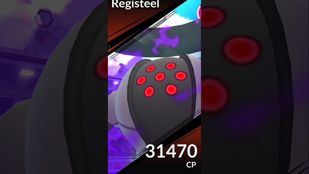 First Ever 💥Shadow Registeel Raid in pokémon go 