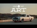 The Martini Mustang is Loud & Fast Art